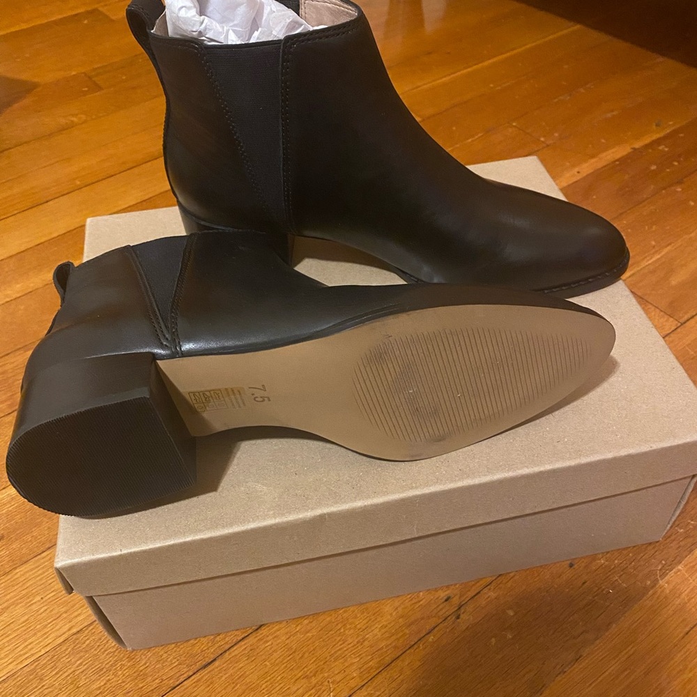 New MADEWELL Leather Booties - Picture 3 of 3